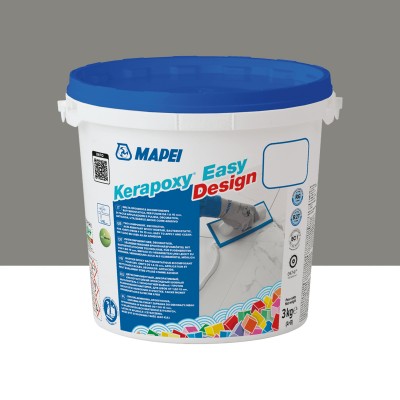 Епоксидний шовний заповнювач (фуга) MAPEI KERAPOXY EASY DESIGN №113, темно-сірий, 3 кг (5KB011303)